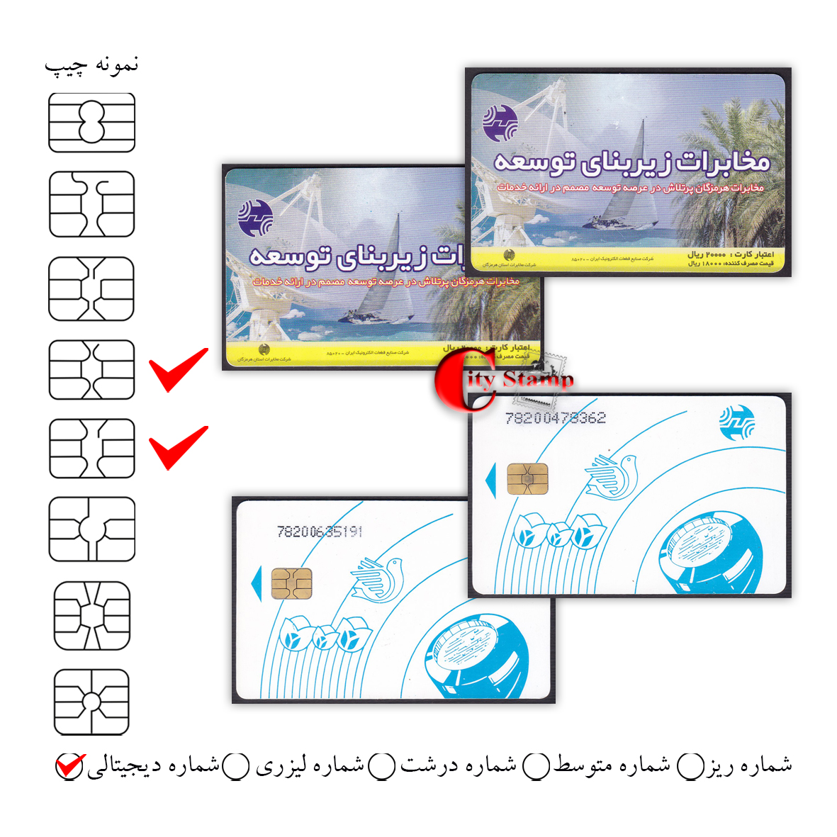 CHT-039 کارت تلفن